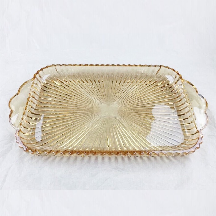 Khay thuỷ tinh cao cấp Khía 396A