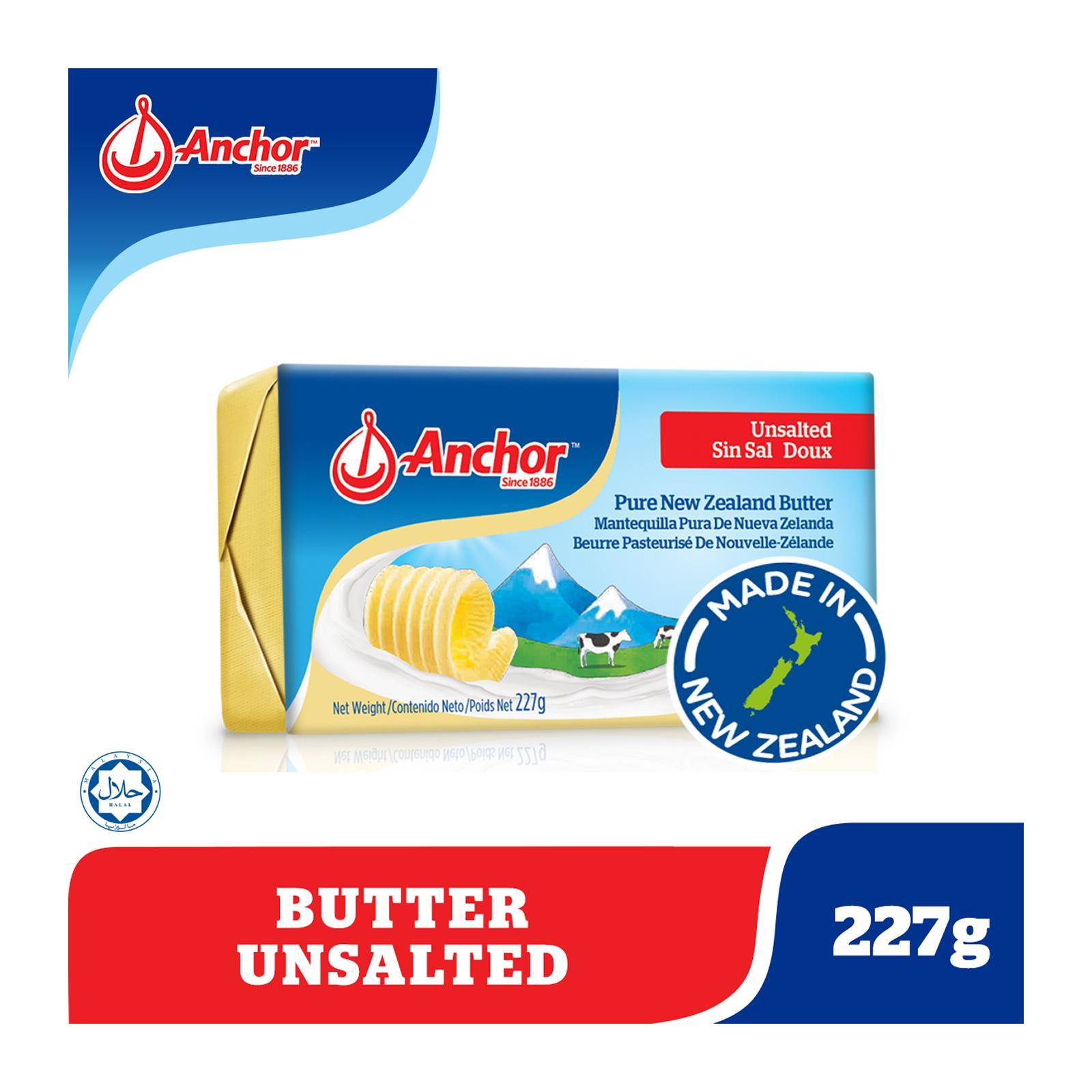 Anchor Unsalted Pure Butter 227g Lazada Singapore