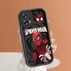 PMP Pipe Xiaomi Redmi 11T + Pro 4G Note 12 Turbo 5G soft silicon square staircase super hero Spider-Man fully wrapped Pattern Phone Tube for boy. 