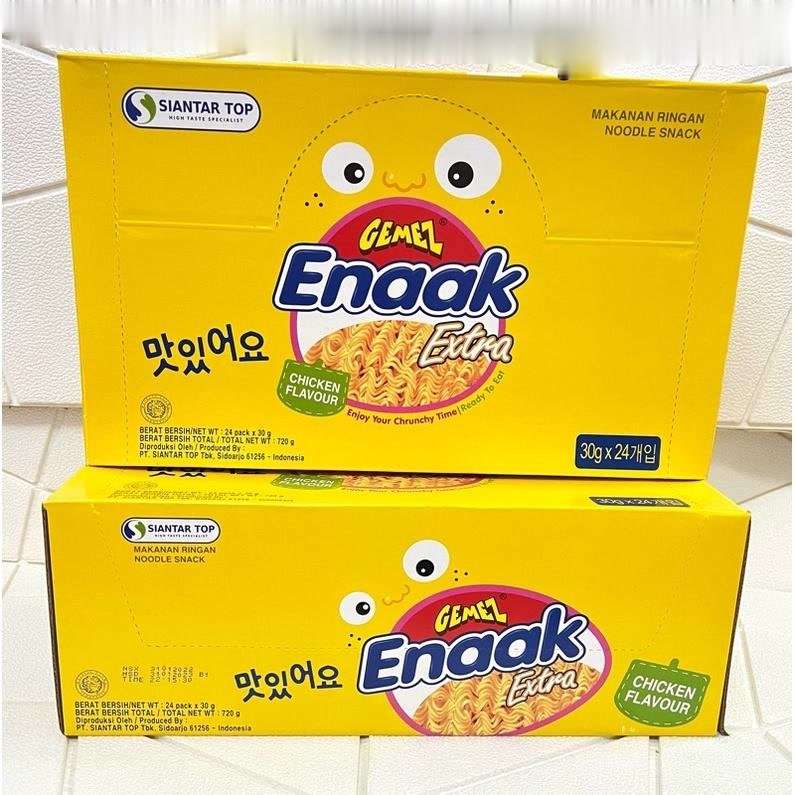 Mì ăn liền enaak thùng 24 gói x 30g date mới