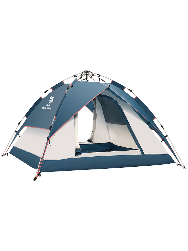 CAMEL CROWN Outdoor Camping Hydraulic Tent Thickened Portable Fully Automatic  Pop-up Picnic Rain-proof