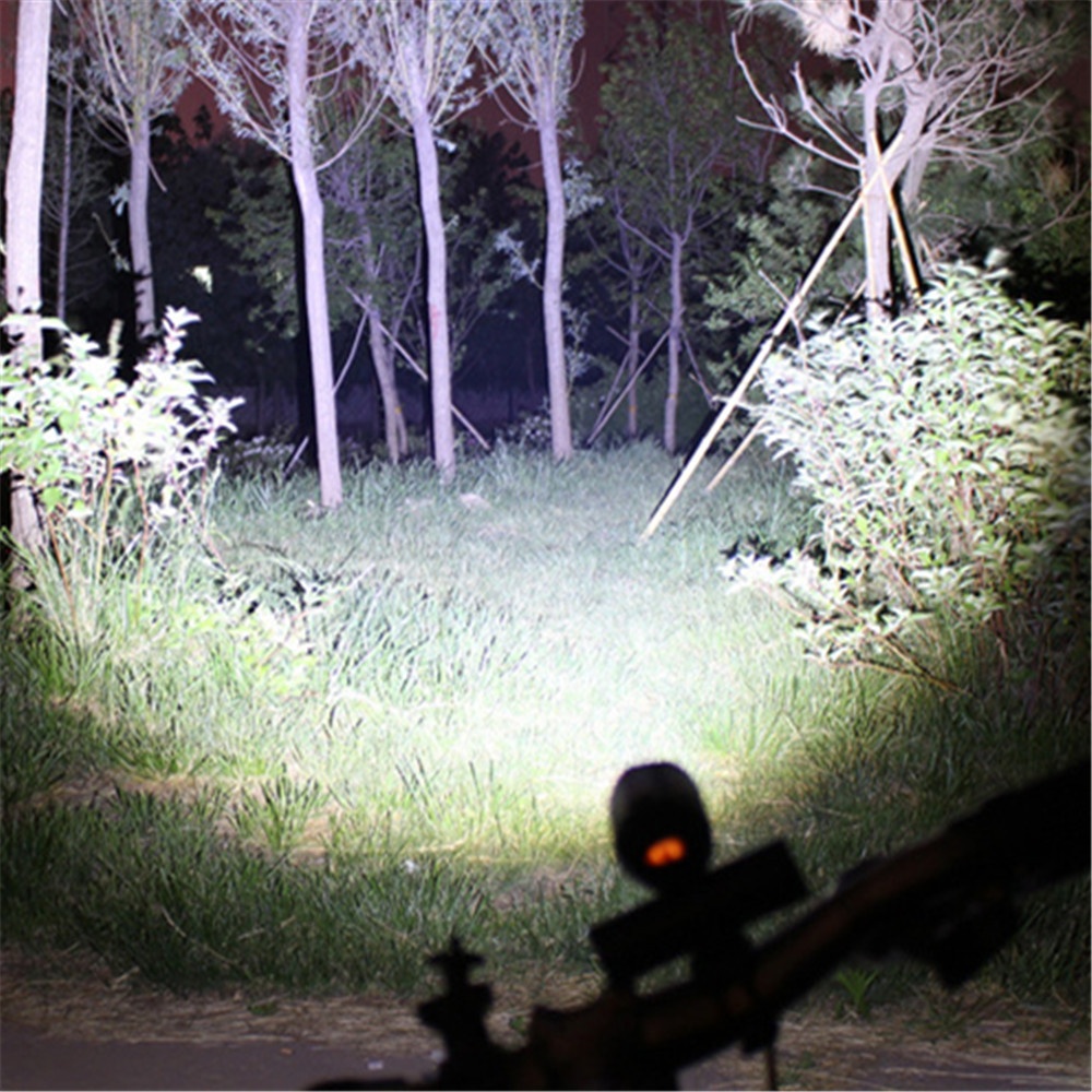 LED Cycling Bike Bicycle Head Light Flashlight With 3 Modes Torch USB
