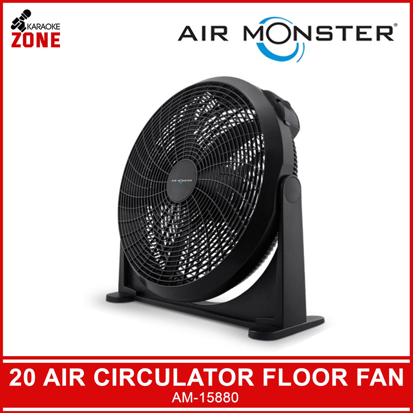 Air Monster Air Circulator / Air Circulator 20 inches / Floor Fan / (50cm)  AM15880 / Air monster / Air circulator | Lazada PH