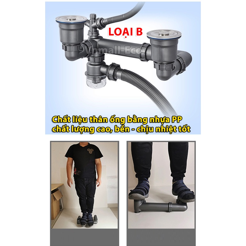 Sink drain clog prevent smell