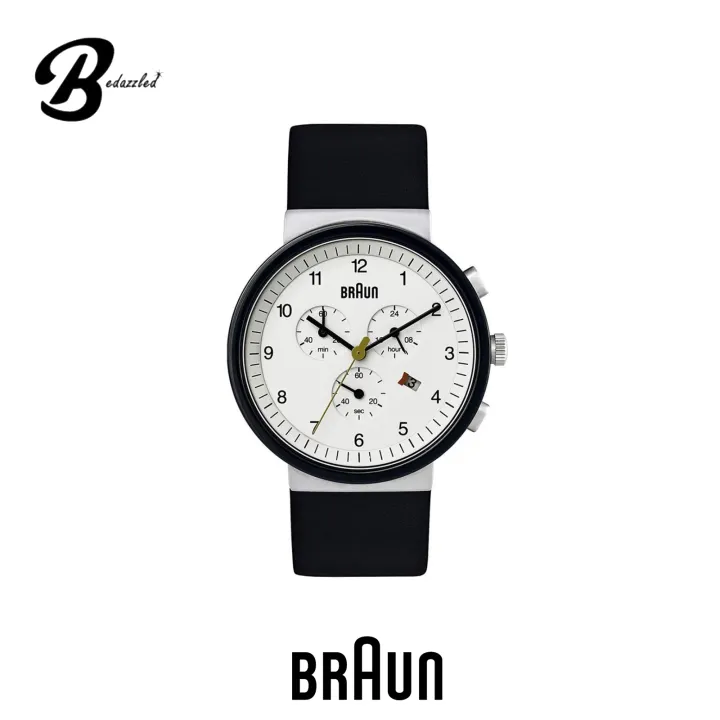 braun chronograph watch