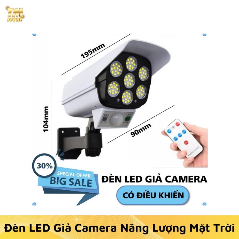 Đèn Năng Lượng Mặt Trời Giả Camera Giám Sát
