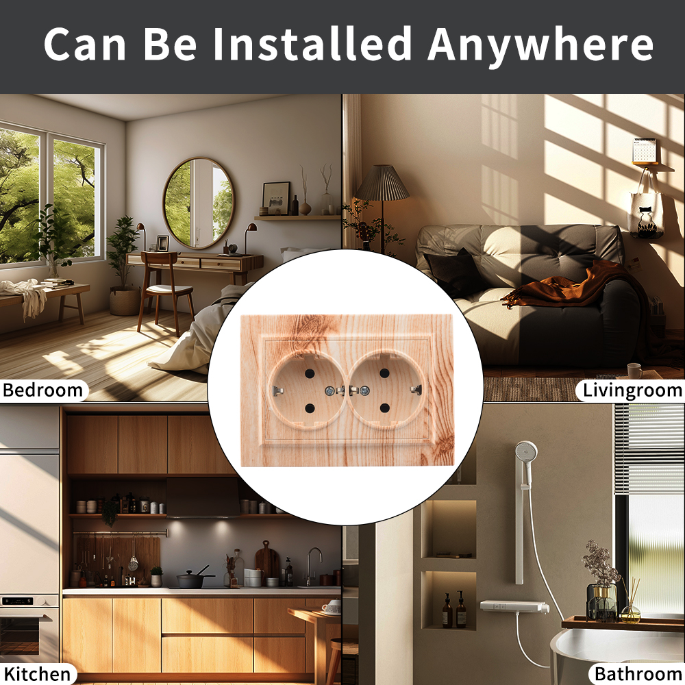 WESA%20Wood%20Power%20Socket%2016A%20EU%20Standard%20Electrical%20Outlet%20Standard%20Ground%20Wall%20Socket%20Embedded%20Plug%20Retardant%20Plastic%20Panel%20-%20Image%206