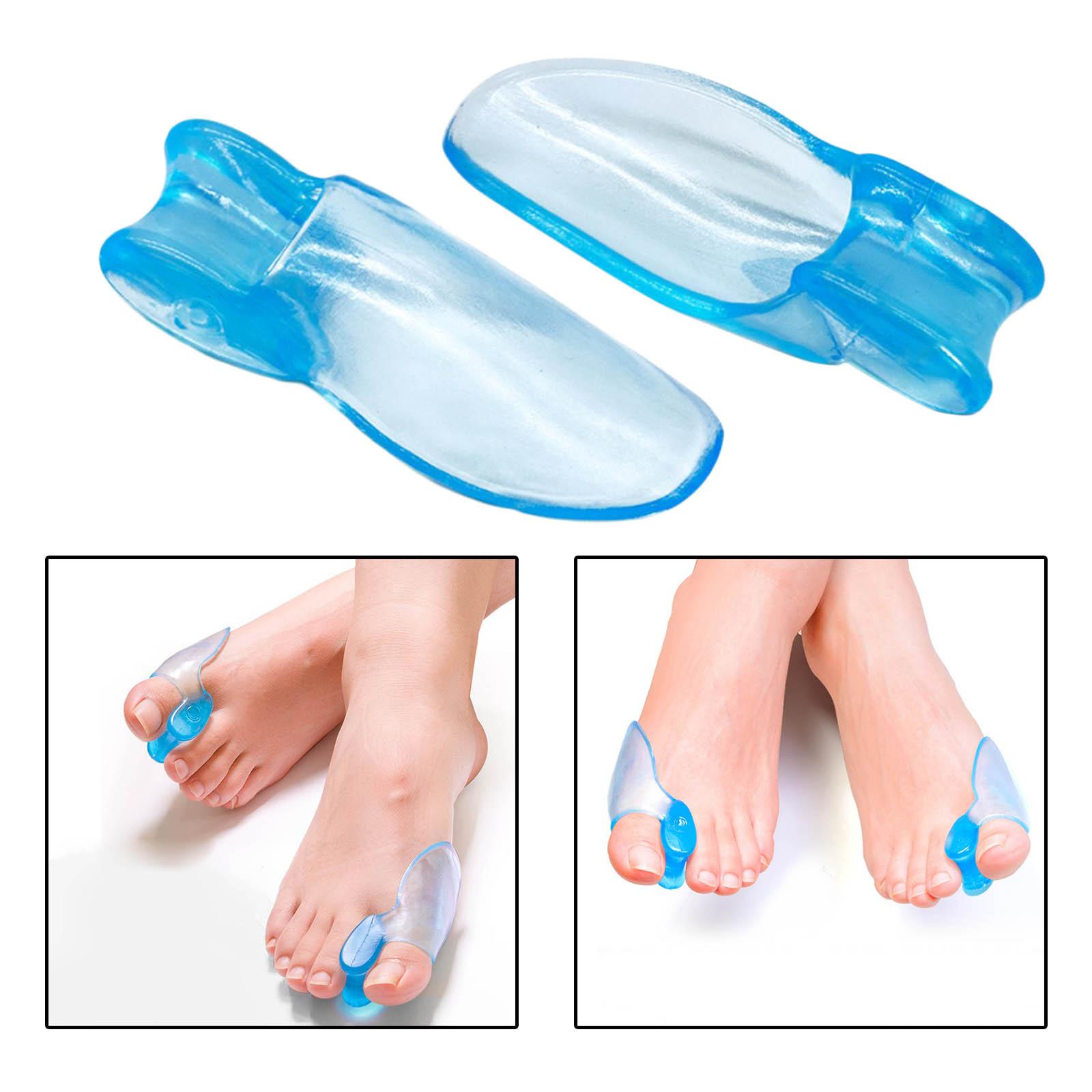 Baosity BaosityBig Toe Bunion Guard, Bunion Pad Spacer Protector Toe Separator, for Overlapping Toes