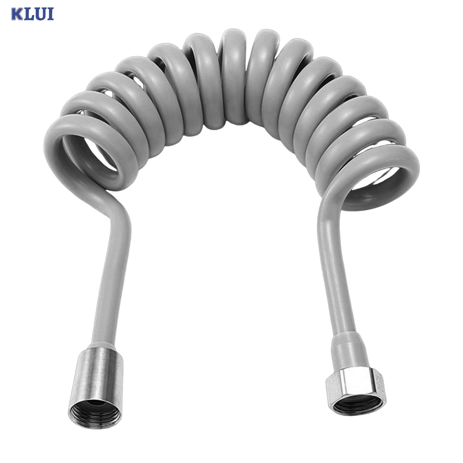 KLUI Spring Flexible Shower Hose Bathroom Spiral Flexible Shower Hose for Hand Shower Basin Faucet ShowersKLUI Spring Flexible Shower Hose Bathroom Spiral Flexible Shower Hose for Hand Shower Basin Faucet Showers KI-MY