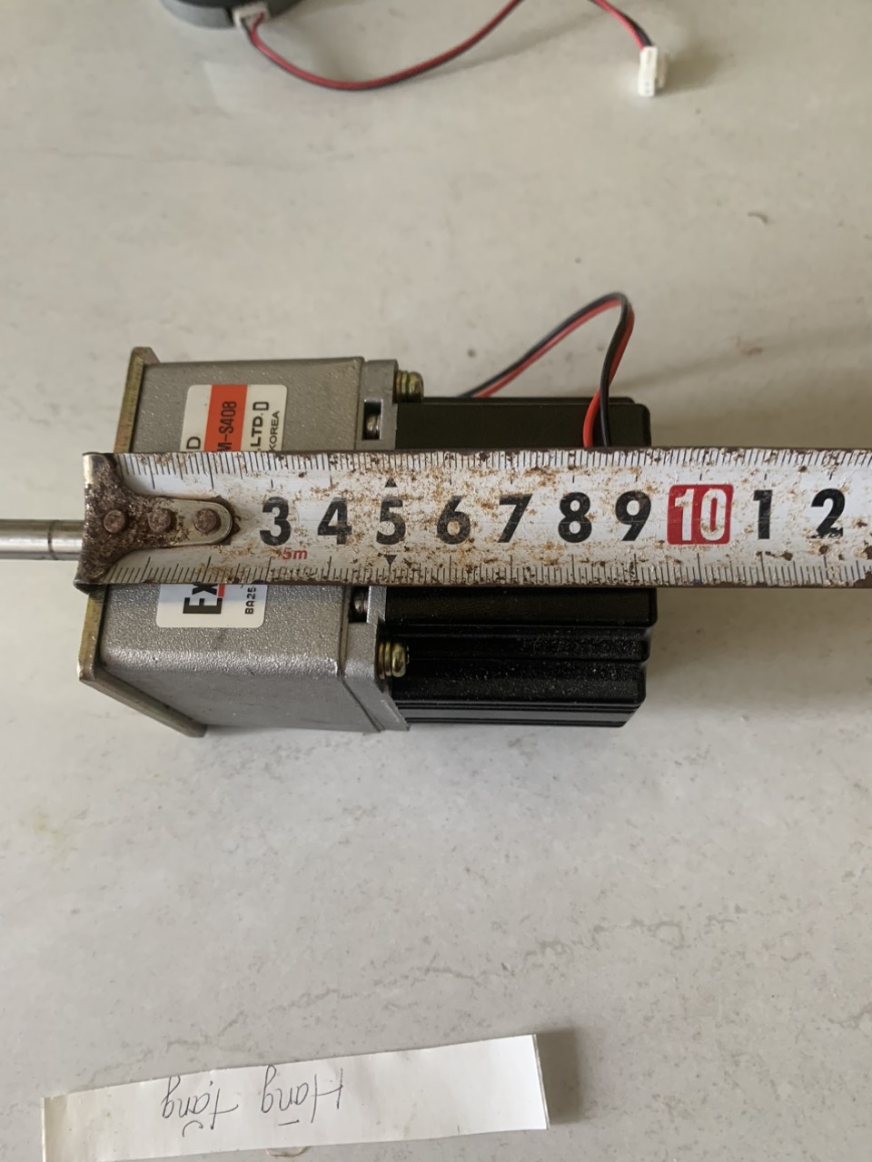 [KOREA] Motor giảm tốc BLDC 24V tốc chậm