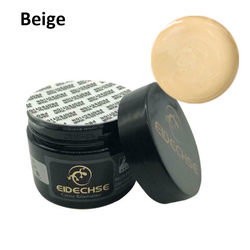 TU3Y 50ml Những công cụ sửa chữa Vá Tân trang giày Kem phục hồi da Màu dán Trình phục hồi màu nhuộm Thay
