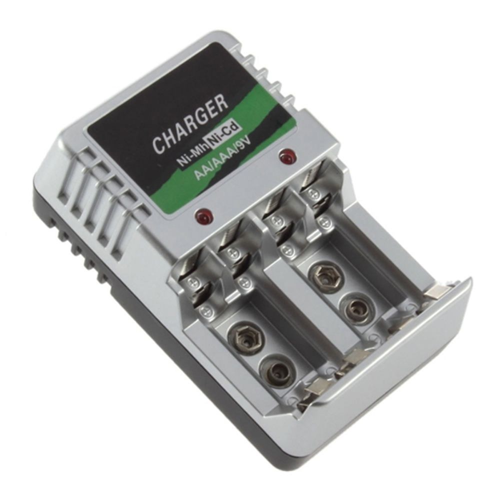 Hot AC Wall 110V-240V AA AAA 9V Ni-Mh Ni-Cd EU Plug Rechargeable ...