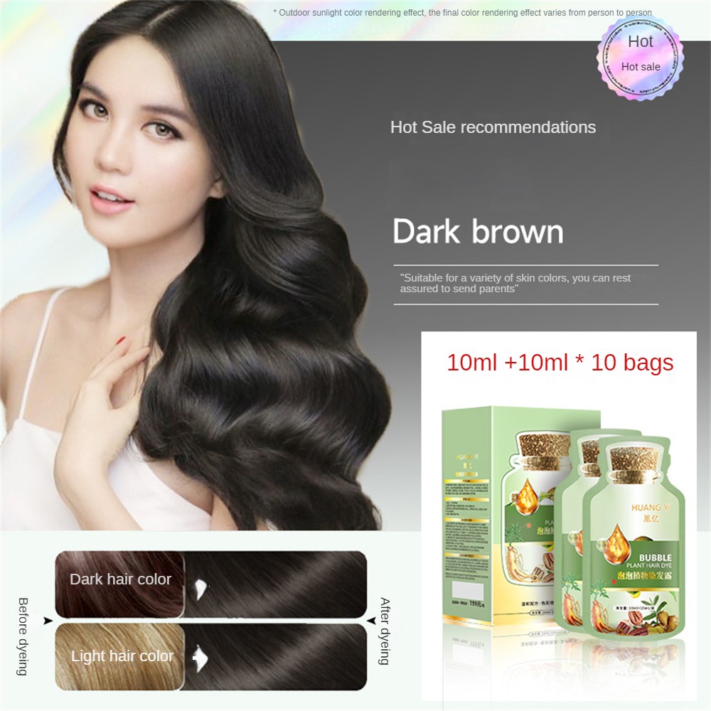 Bubble Hair Dye Phyto Plant Extract Bubble Hair Dye Plant Home Bubble