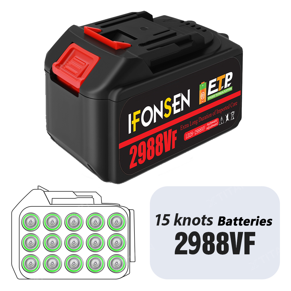 588VF 1688VF 2988VF Lithium Battery Replacement Battery for MAKITA