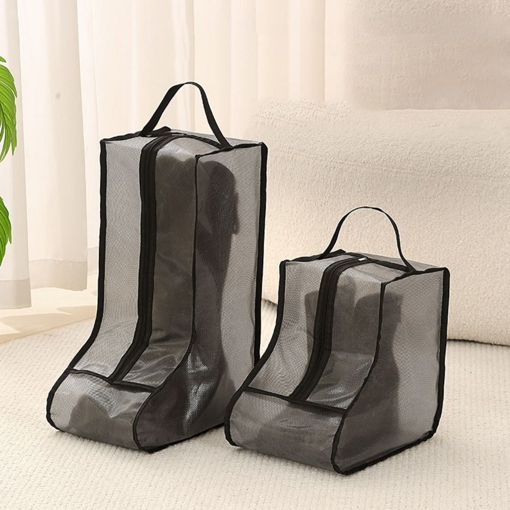 2Pcs%20Portable%20Transparent%20Boot%20Storage%20Bag%20Dustproof%20Foldable%20Shoes%20Storage%20Bags%20Waterproof%20with%20Handle%20Boots%20Storage%20Organizer%20Outdoor%20-%20Image%205