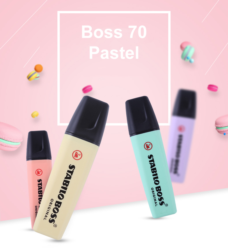 Bút dạ quang STABILO BOSS ORIGINAL Pastel + Original