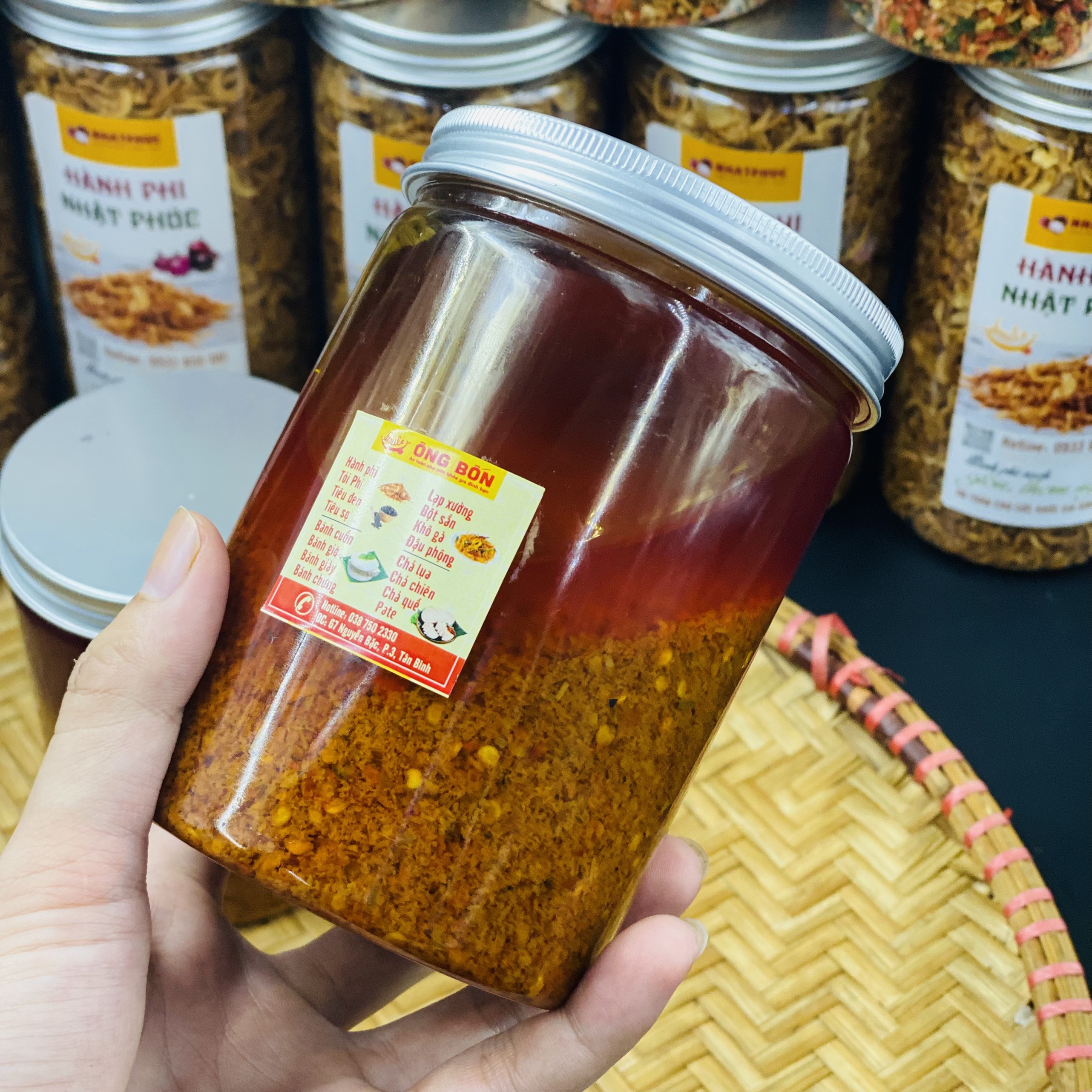 Sa Tế Ớt ÔNG BỐN - Cay Vừa, Thơm Nồng