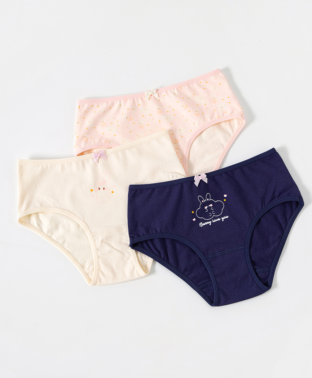 Young Hearts Junior Seamless Simple Jacquard Mini Panty Y03-000827