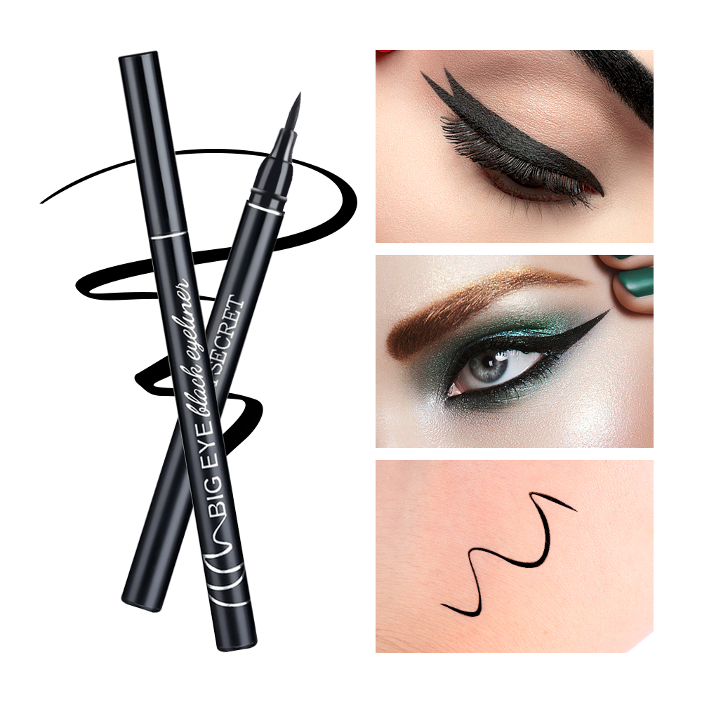 DORISNA Eyeliner Waterproof Long-Lasting Liquid Black Eyeliner Pen Makeup