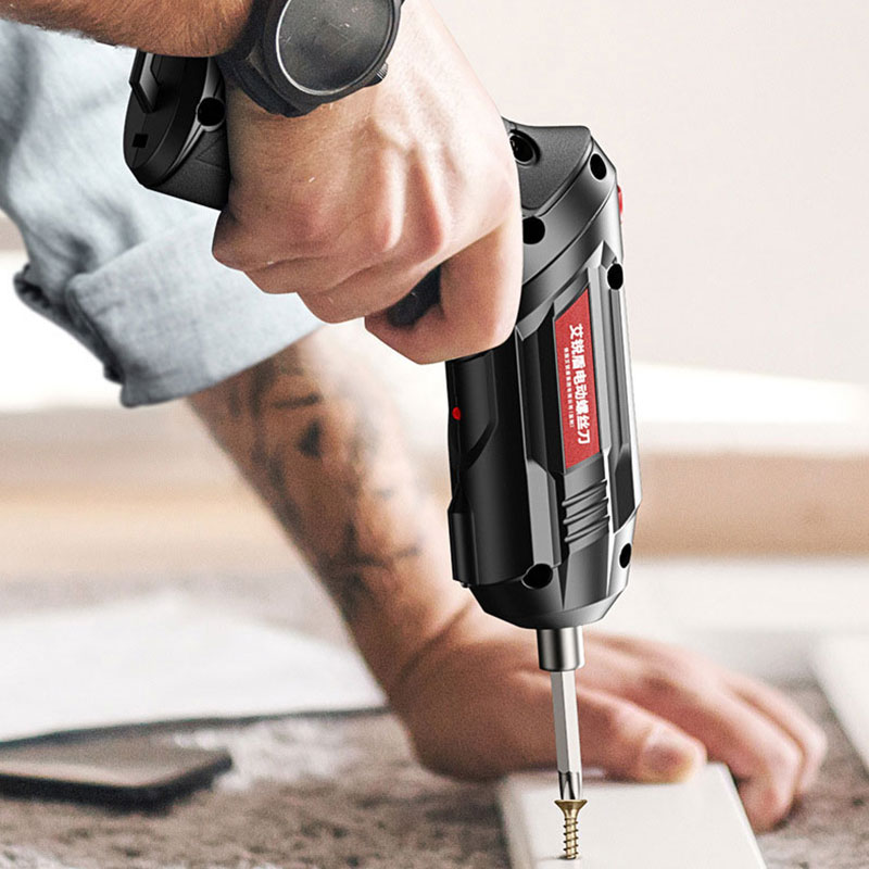 screwdriver Multifunctional electric screwdriver set rechargeable small household cross word