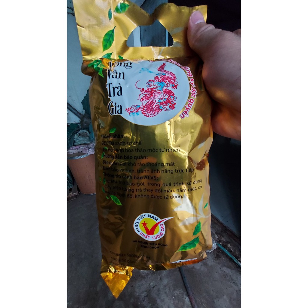 Trà Long Vân hương Lài - Vàng - 1kg