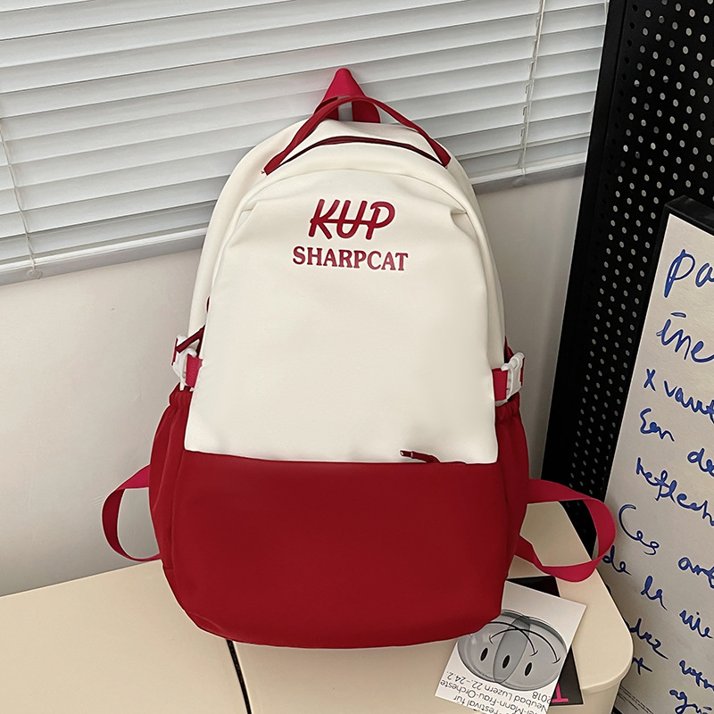 YA ZHOU LONG Backpack A new backpack for casual travel High-value lightweight backpack for junior high school and high school students