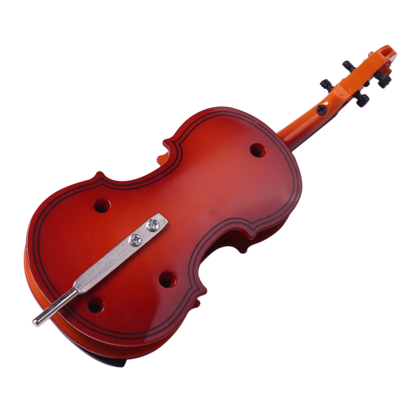 Violin Music Box, Rotating Musical Base, Classical Music Box Instrument ...