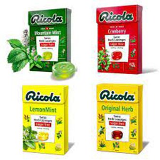 Kẹo Ricola thảo mộc thiên nhiên