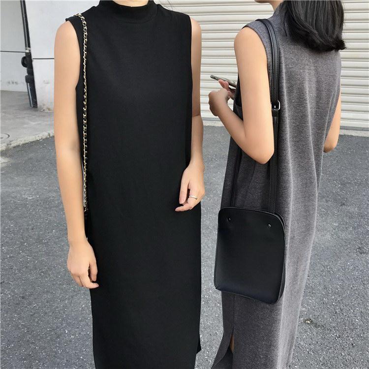 Đầm Thời TRang Cổ Lọ Sát Nách
