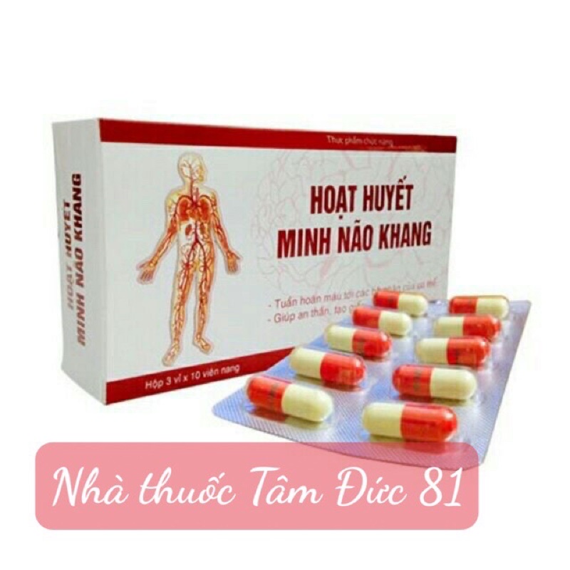 Hoạt huyết minh não khang hộp 20 viên