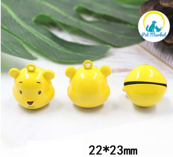 CHUÔNG CỔ HÌNH THÚ CHO THÚ CƯNG ĐEO CÙNG VÒNG CỔ