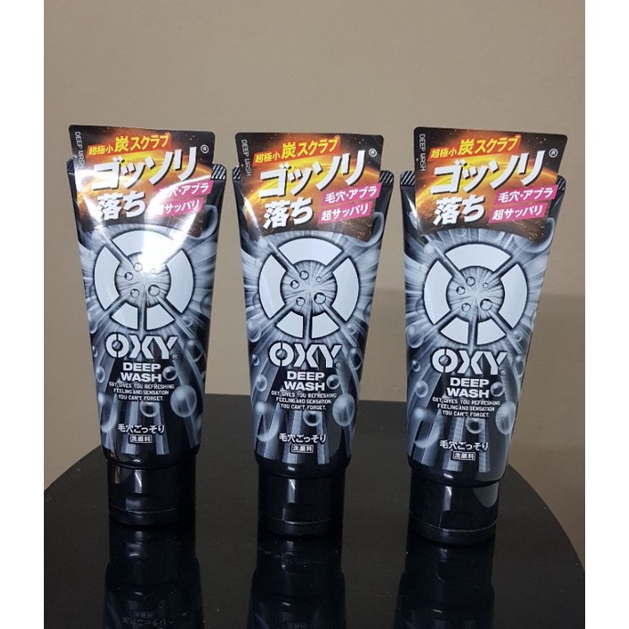 Sữa rửa mặt Oxy  nam 130g -Nhật Bản
