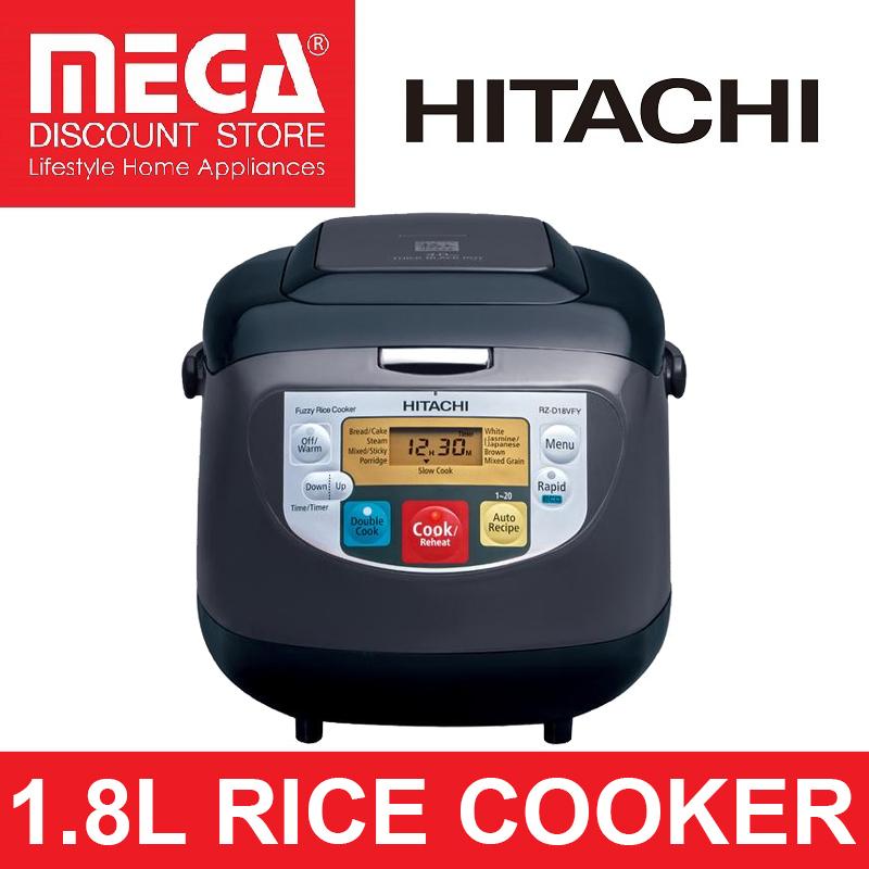 Hitachi - Rice Cooker - RZ-D18VFY, Azha's Chim & Thaptsha