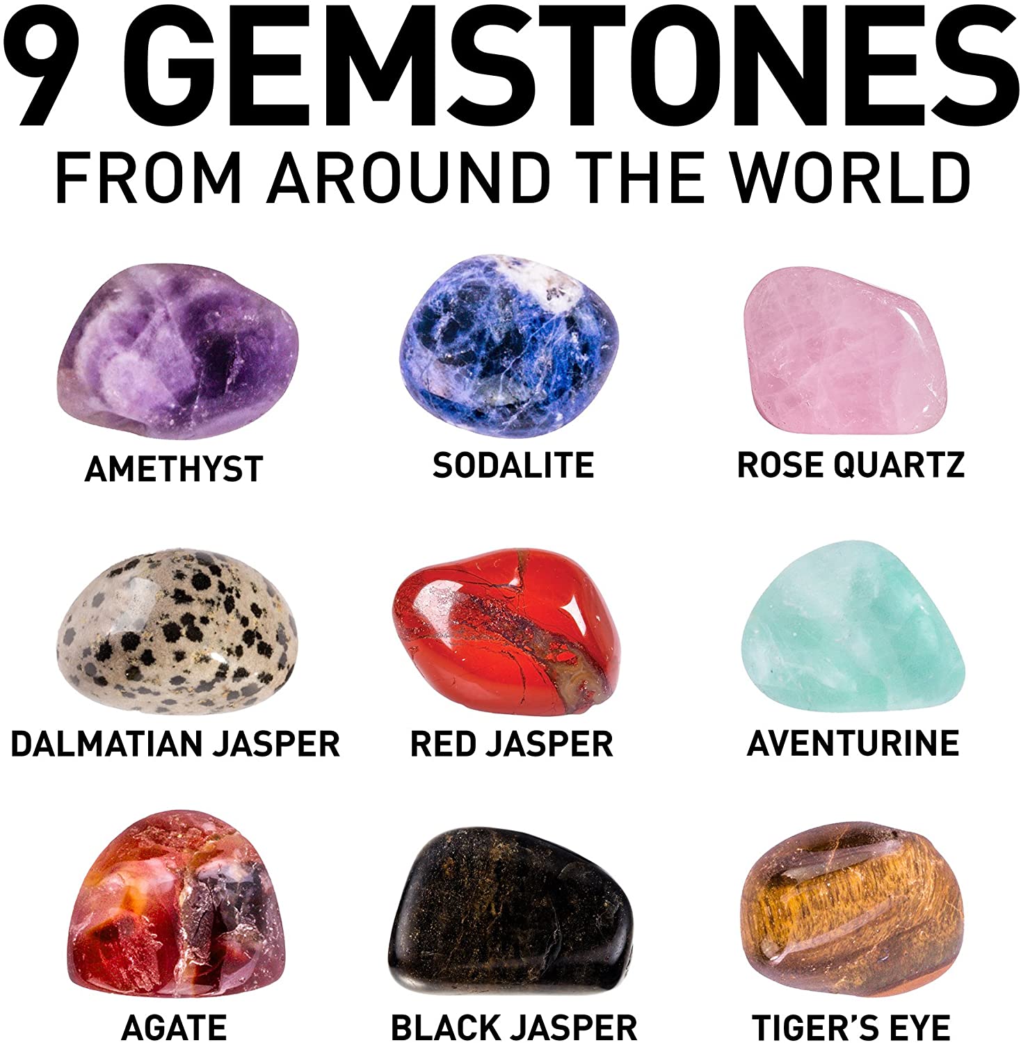 4 Polishi Includes Rough Gemstones Details about   NATIONAL GEOGRAPHIC Hobby Rock Tumbler Kit 