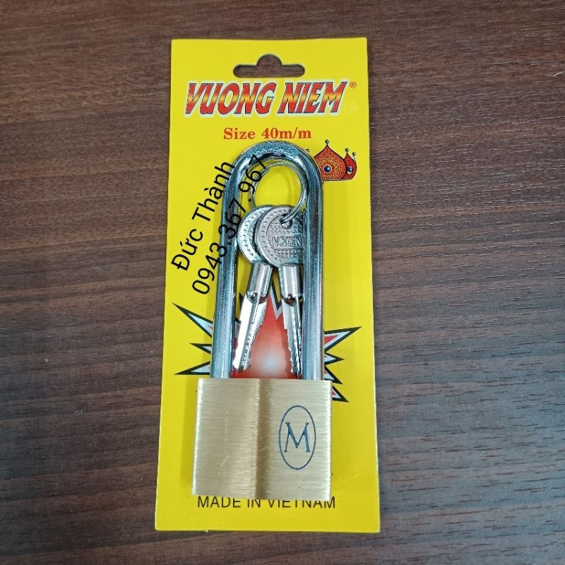 Ổ khoá càng dài Vương Niệm (Chính Hãng)