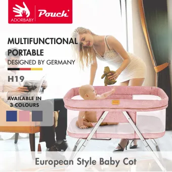 pouch baby cot