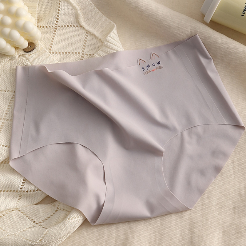 XIYUYI Women's Pure Cotton Breathable Low Waist Seamless Graphene Underwear 2024