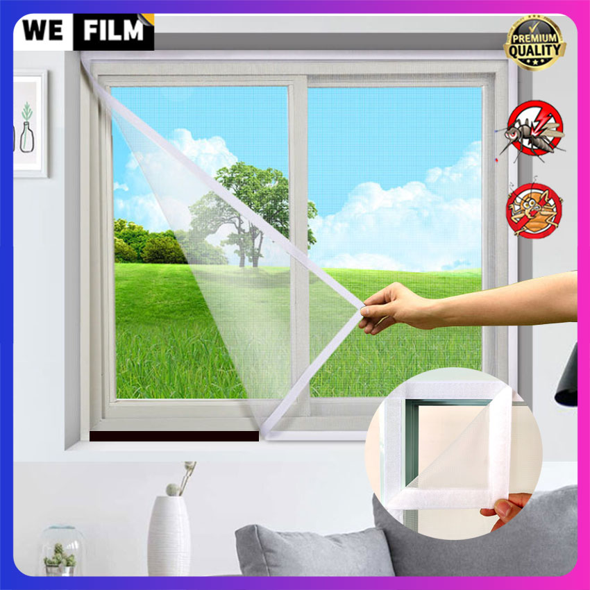 WEFILM Mosquito Screen Anti Mosquito Net Window Screen PP Mesh White