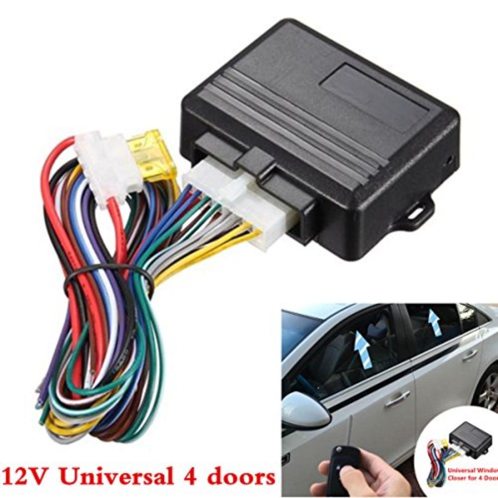 Universal For 4 Doors Power Window Closer Automatic System Remotely ...