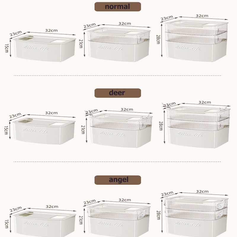Storage box desktop cable socket light luxury living room storage rack Plastic