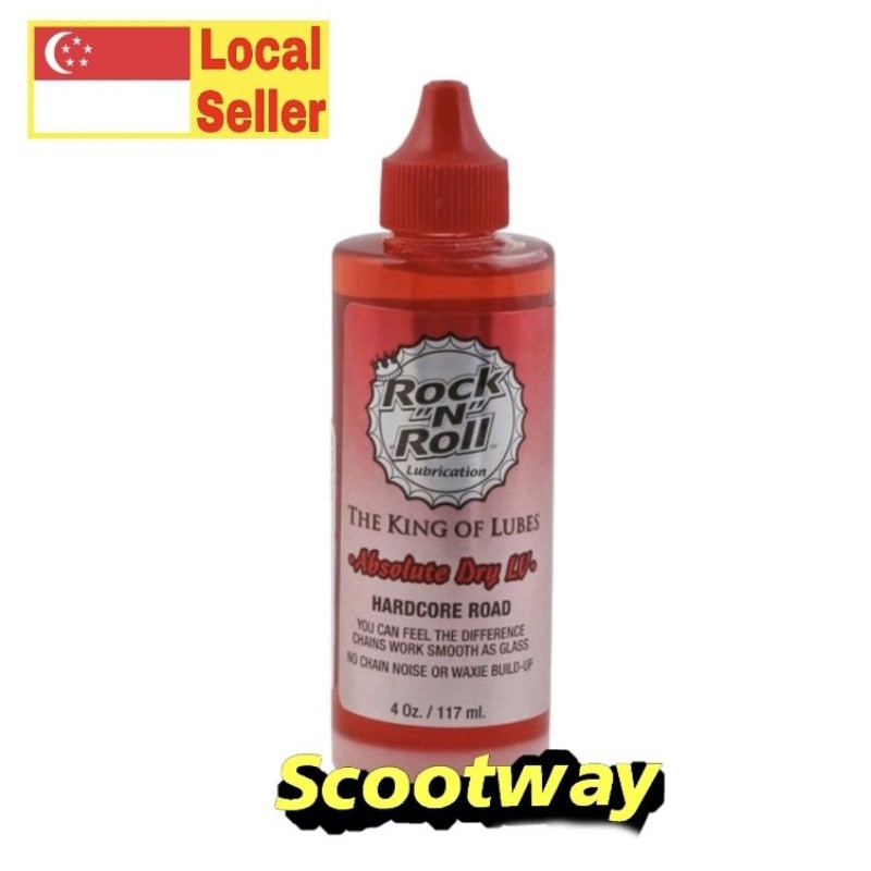 Rock N Roll Absolute Dry Low Vapor Chain Lubricant Lazada Singapore