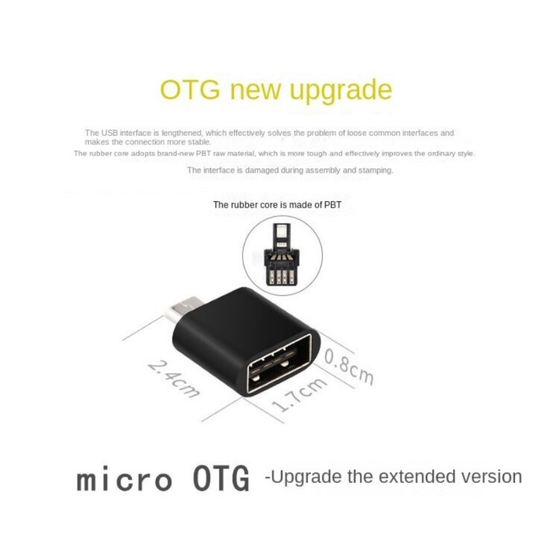 USB2.0 xe buýt để Loại-C điện thoại Android U đĩa Adapter V8 Micro OTG Adapter