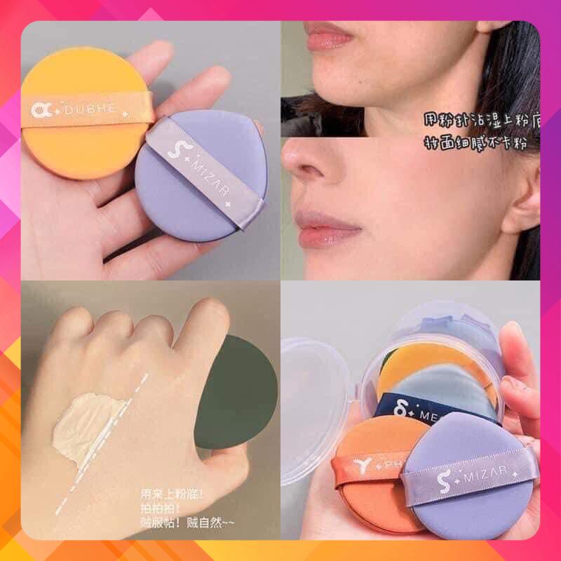 Miếng mút trang điểm hộp 7 miếng