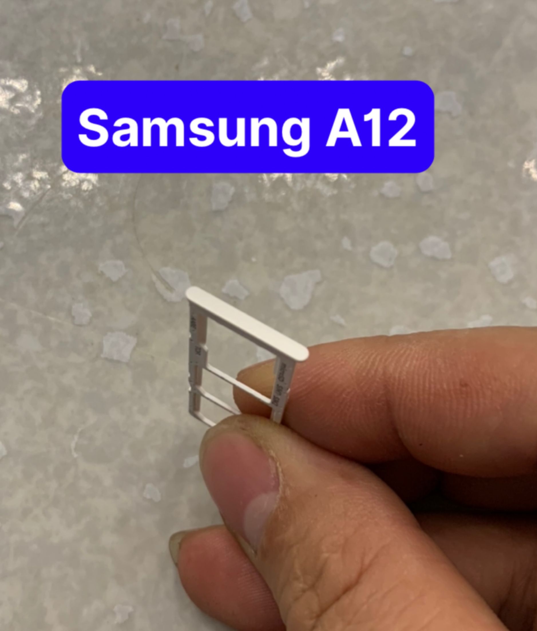 khay sim samsung A12