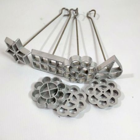 Bộ 4 khuôn làm bánh nhúng độc đáo