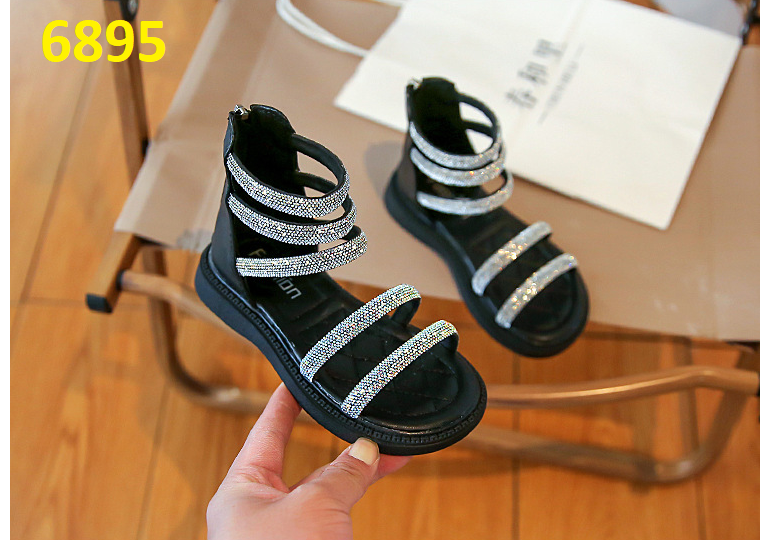Sandan cổ cao quai đá cho bé gái 6895