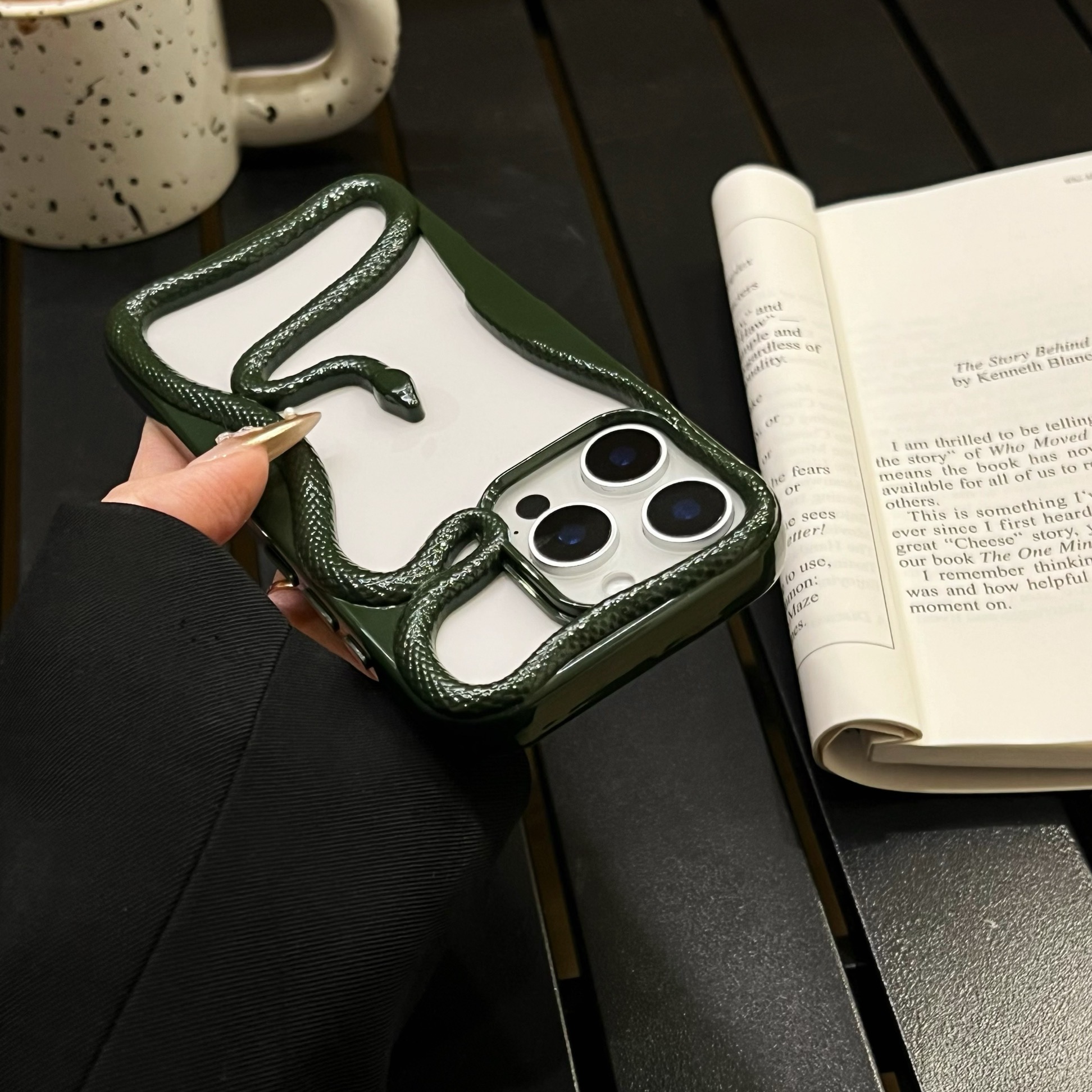 Sroof%20Case%20For%20iPhone%2011%2012%2013%2014%2015%2016%20Pro%20Max%2014%2015%2016%20Plus%20New%20electroplated%20Guangze%20Medusa%20dark%20green%20and%20wine%20red%20hollow%20snake%20Phone%20Case%20Back%20Cover%20-%20Image%209