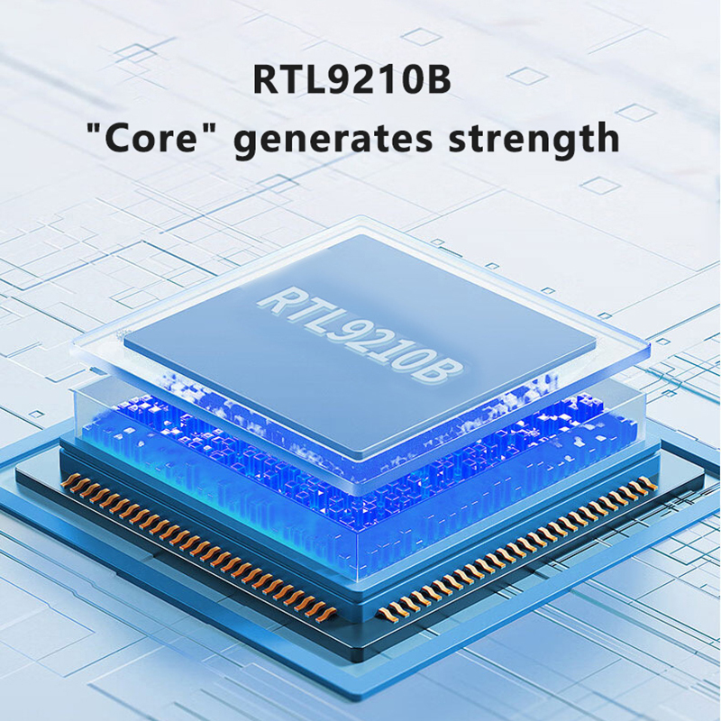 RGB M2 SSD Case M.2 NVME SSD Enclosure M.2 To USB C Transparent Hard Drive.