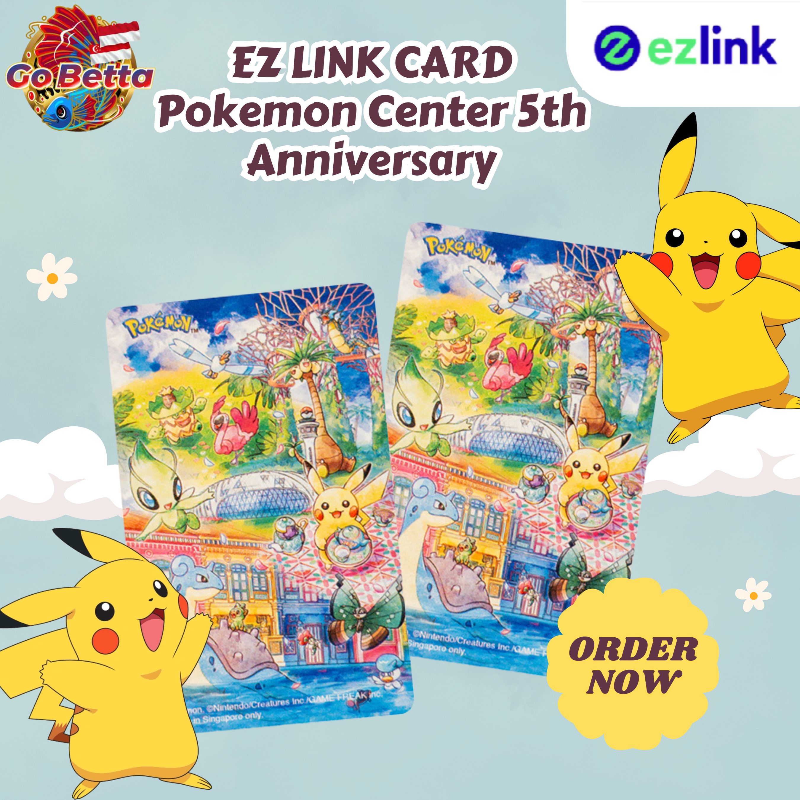 くま　カートリッジM O SimplyGo Celebrates SG60 with Limited Edition EZ-Link Cards