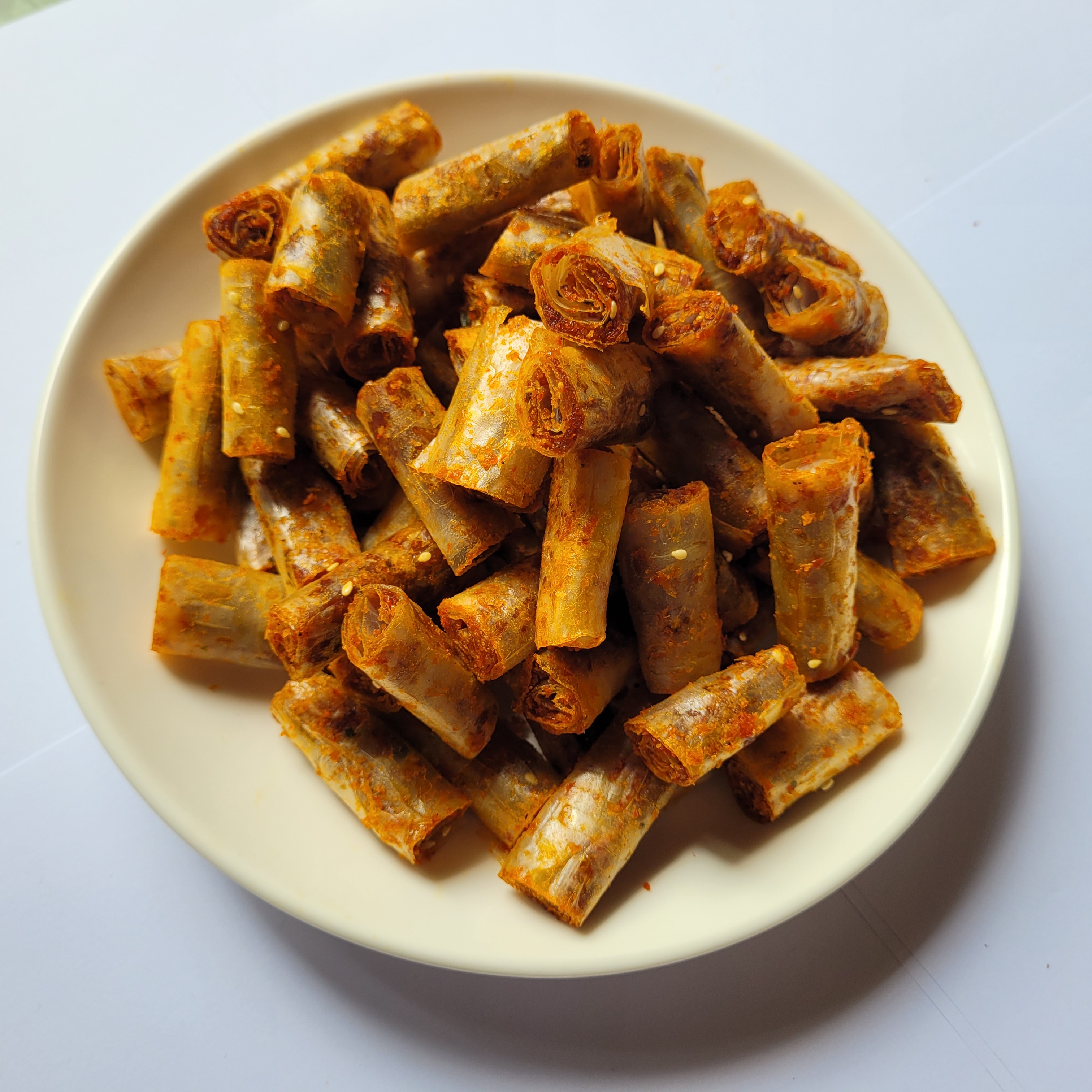 Túi 500gr bánh tráng cuộn phô mai sữa
